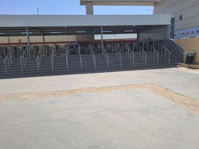 Handrail installation 1