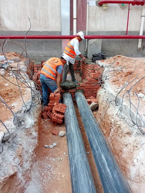 Trenching Cables 3