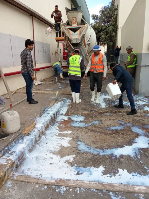 Cafeteria Street Paving 1